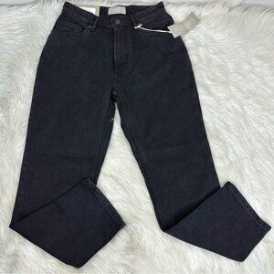 Everlane Women’s NWT Black The Curvy‎ Cheeky Minimalist Jean W28 Crop/L26.5